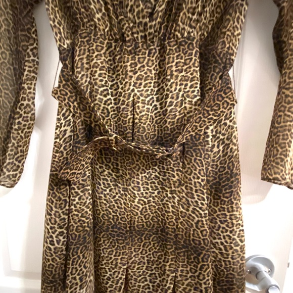 Zara Leopard Dress Brand new XS - Picture 6 of 8
